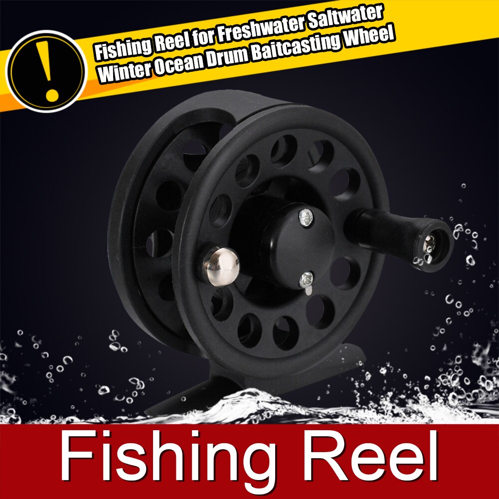 Tambour Baitcasting roue droite gauche main hiver mer océan bobine bobine de pêche pour eau douce eau salée matériel de pêche
