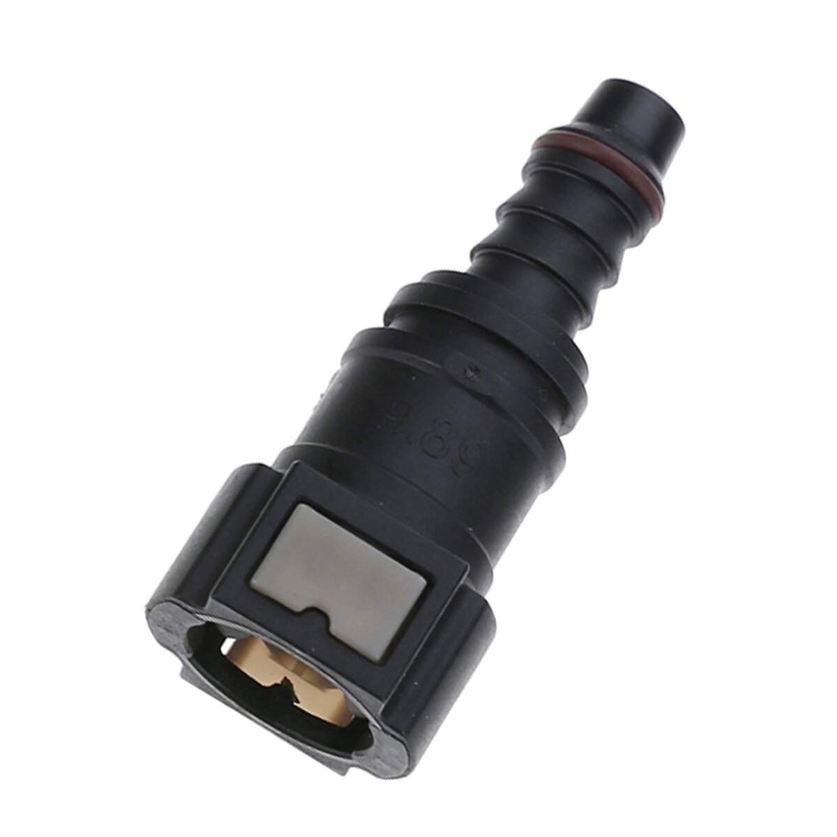 1Set Brandstof Lijn Quick Release Sluit Connector Auto Auto Motorfiets Slang Koppeling Straight Brandstofleiding Snelkoppeling