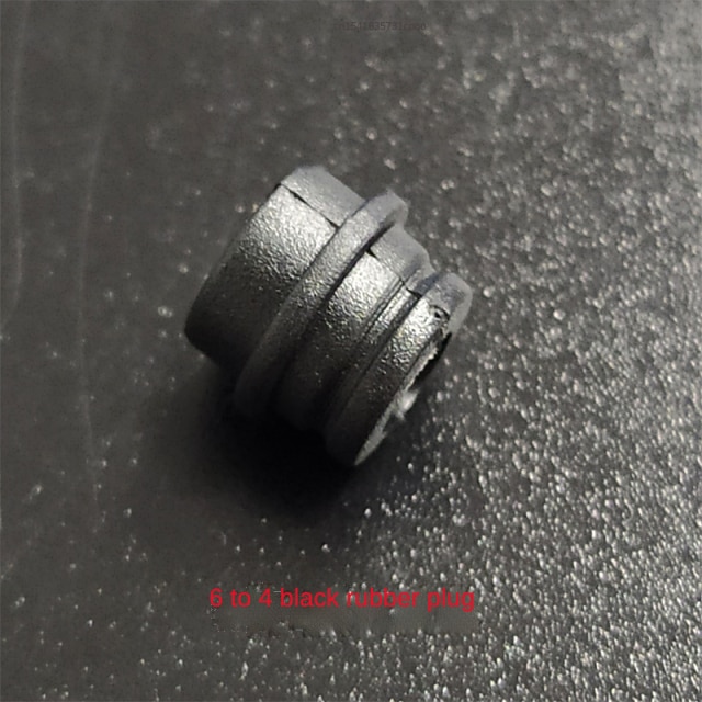 Metal rodzaj USB C Android powłoki Adapter do ładowania srebrny czarny USB C metalowe USB wtyczka dla DIY kabel klawiatury: Black rubber stopper