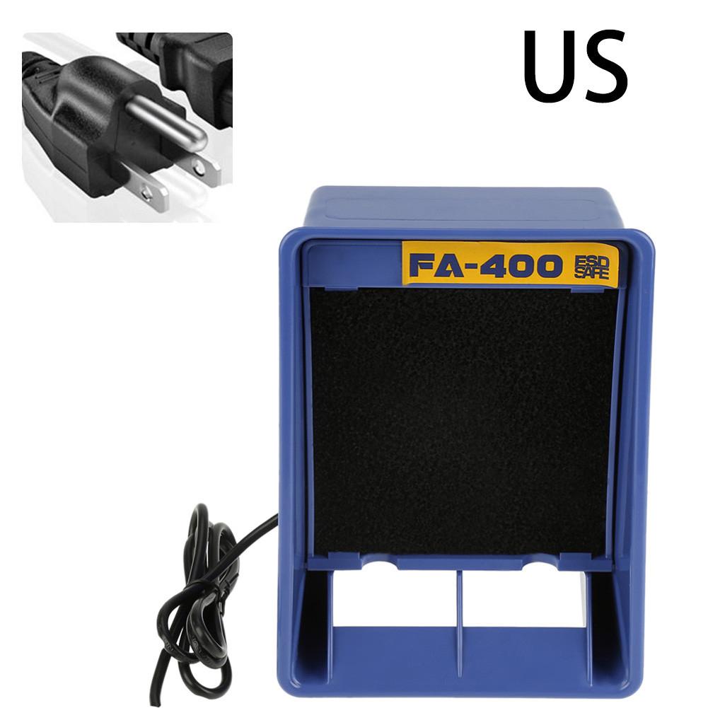 FA-400 Solder Iron Smoke Absorber,ESD Fume Extractor,Welding Exhaust Anti-static Smoke Absorber Instrument 220V/110V: A