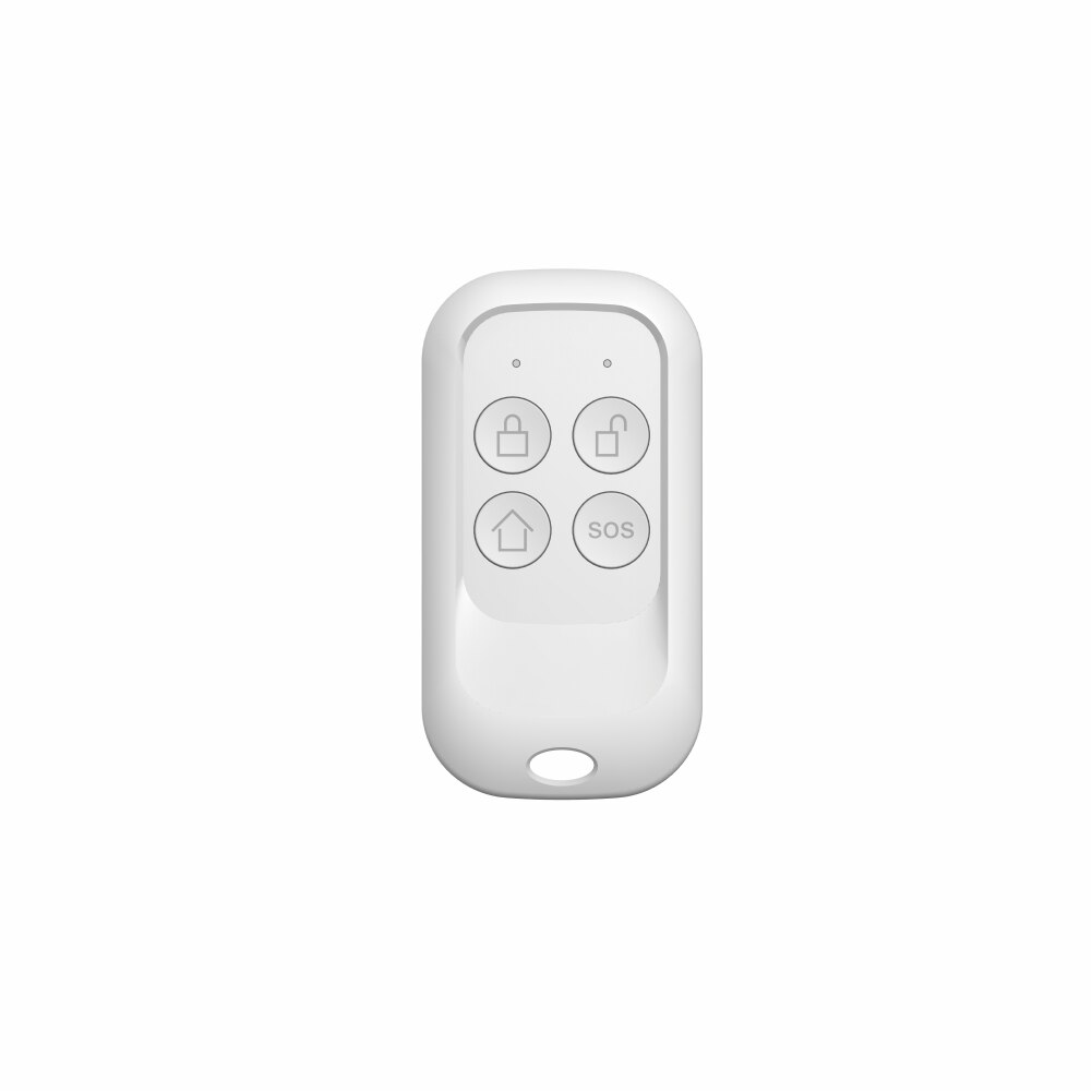Sistema de alarma de intrusión, ALARMA DE SEGURIDAD PARA EL HOGAR inalámbrico con WiFi, GSM, aplicación inteligente, compatible con Alexa, Google Home, Control por voz: Remote control