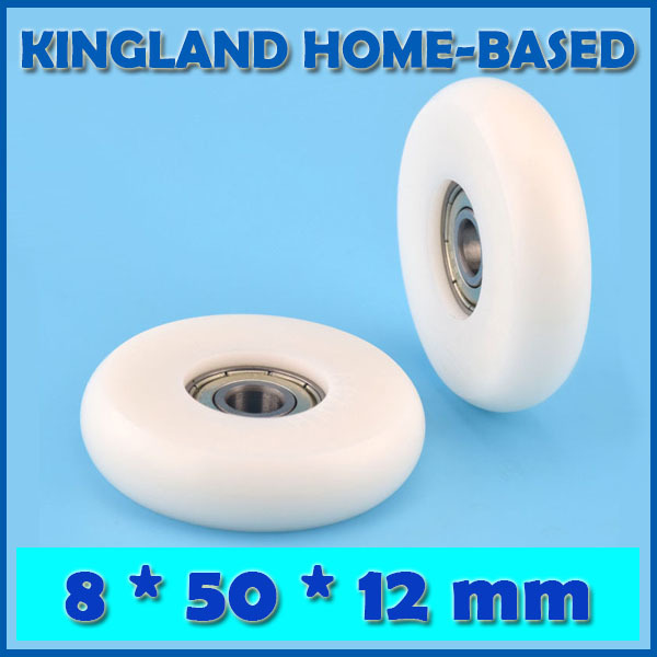 10 Pcs 8*32*12mm 3D Printer Accessories DIY Pulley Wheel Plastic Pulley Wheel Driven Wheel Sliding Wardrobe Door Wheels