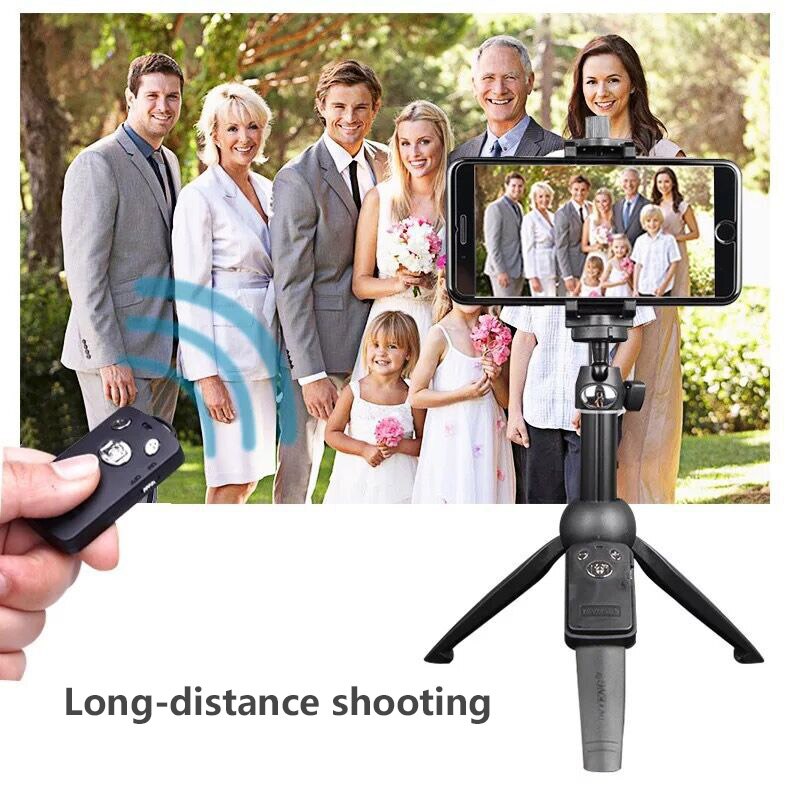 Yunteng 9928 treppiede Selfie Stick cellulare universale Bluetooth Selfie staffa per IPhone Xs Max/XS/XR/X/8 Plus/7/6 Plus