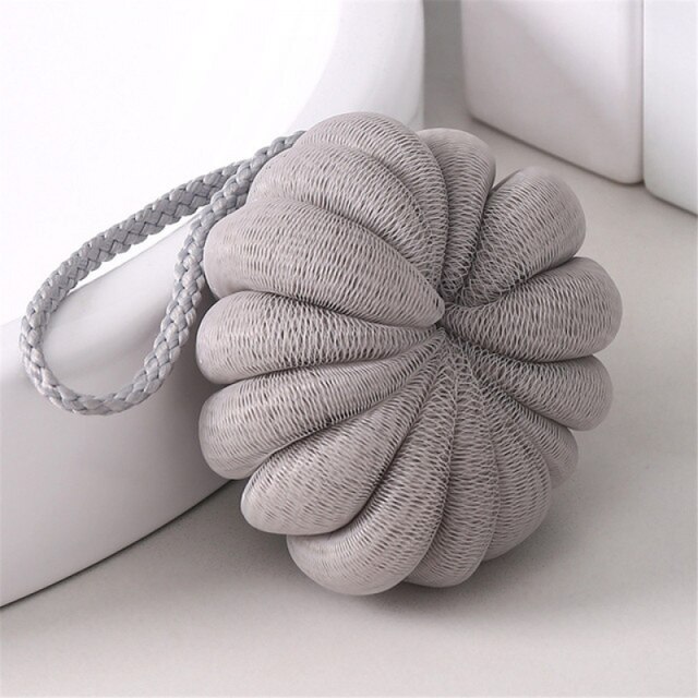 Bad Bubble Bal Zachte Douche Mesh Schuimende Spons Schoonmaken Tool Body Massage Cleaning Douche Brush Cleaner Voor Kinderen Volwassen: Gray