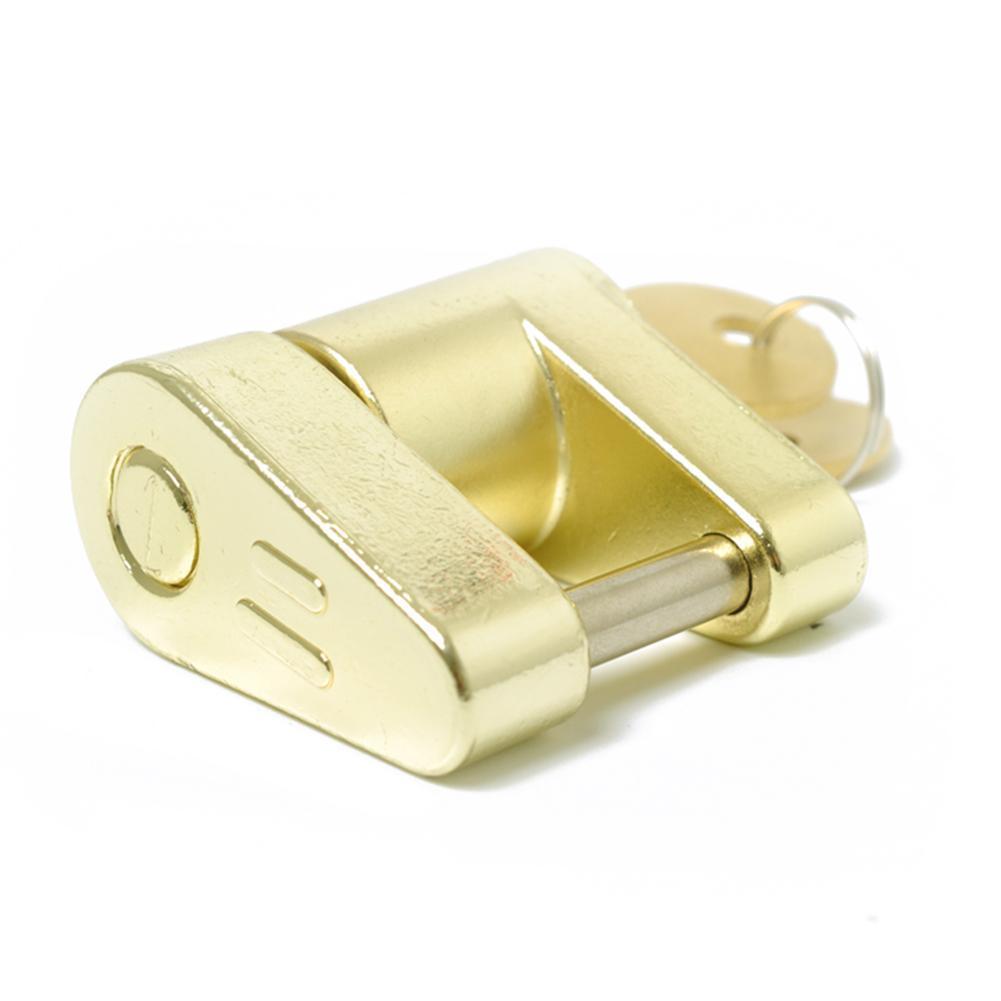 Trailer Coupler Padlock Brass Trailer Locks For Hitch Theft Security Protector Protection D6E4