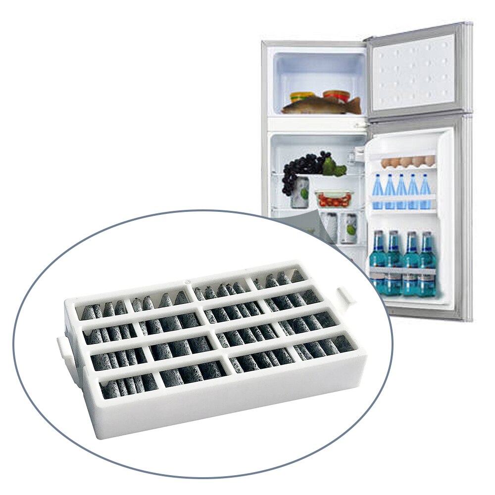 Refrigerador filtro de poeira purificador de ar refrigerador desodorante filtro de ar filtro de carvão ativado para whirlpool 1pcs