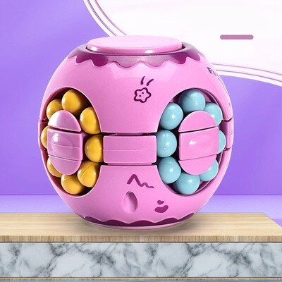 Spinning Magic Beans Antistress Fidget Toys Anxiety Fidget Anti-stress Box Autism Hand Figet Toy Simple Dimple for Children Ball: G