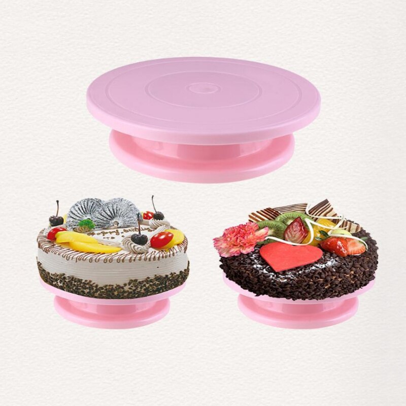 Plastic Clay Pottery Sculpture Rotating Turntable Practical Rotation Rotary Plate Decorating Tools Accessaries DIY