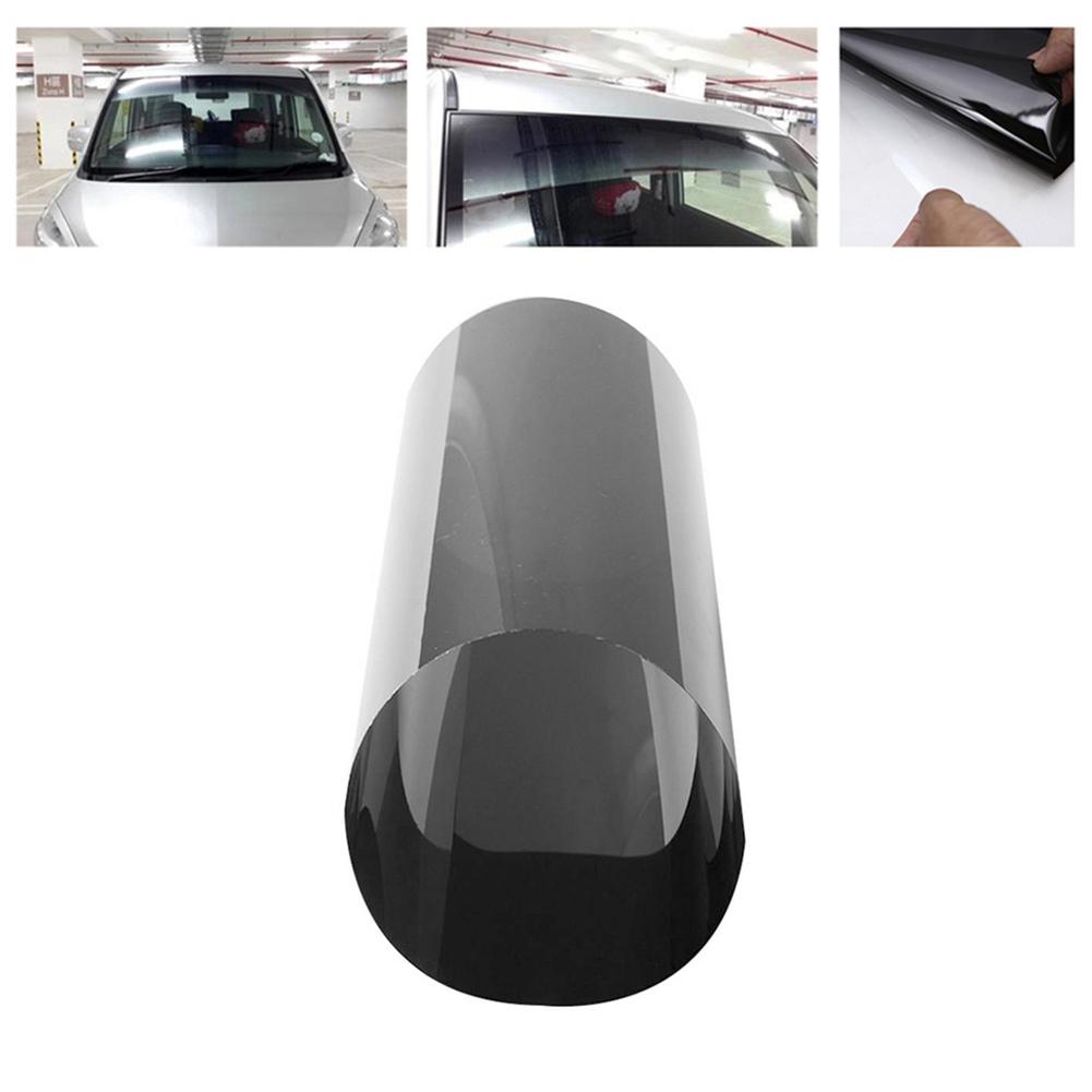 20x150cm Black Car Window Tint Tinting Film Roll 5% Summer Front Windshield House Window Glass Solar