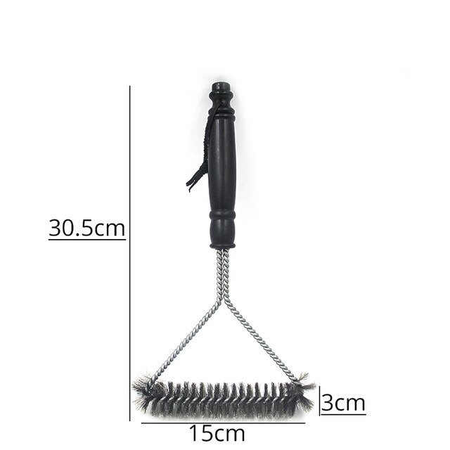 Grill Brush Scraper Best BBQ Cleaner Tools for All Grill Types Barbecue Kits Cooking Accessories Bristles Cleaning Brushes: H