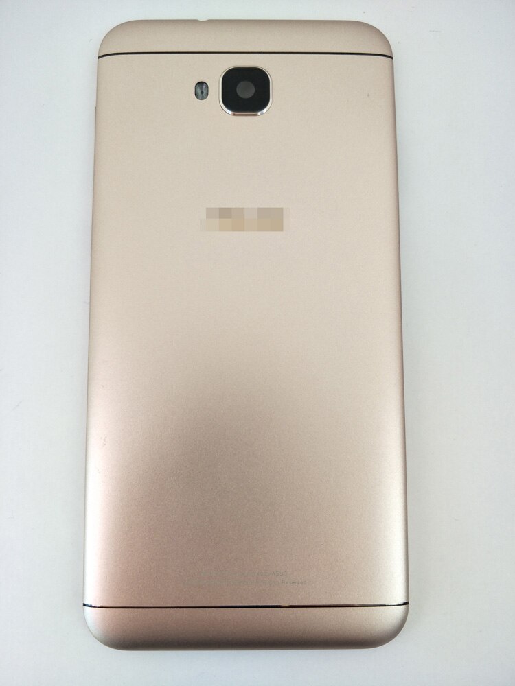 100% Orig 5.5" For Asus Zenfone 4 Selfie ZB553KL / ZD553KL X00LD Rear Back Door Housing Battery Cover + Lens Side Key: Gold