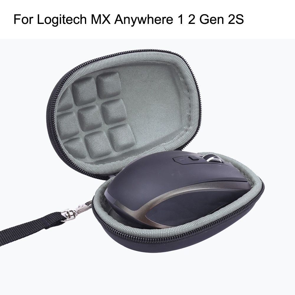 Mouse Bag for Logitech MX Anywhere 1 2 Gen 2S Wireless Mobile Mouse Hard Travel Case Carry Case
