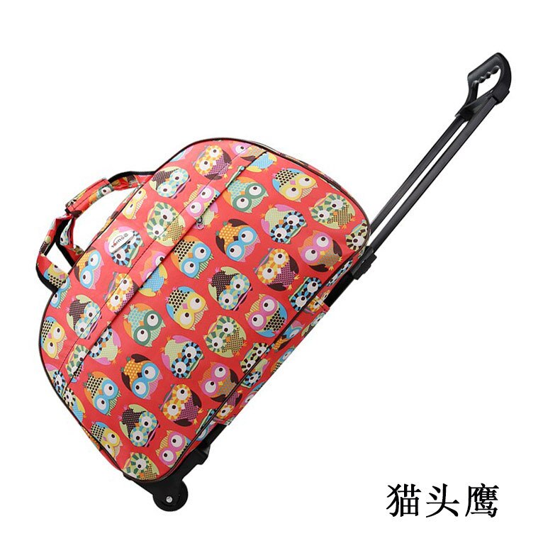 Rolling Suitcase Waterproof air Bag Lady Style Thickening Rolling Suitcase Trolley Luggage Case Travel Luggage With Wheels: design 11