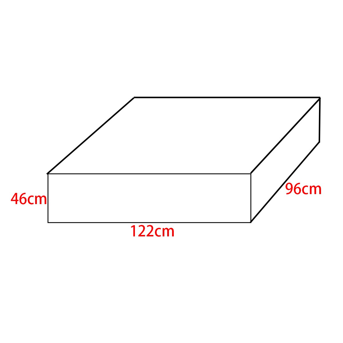 122X96X46cm Vehicles Waterproof Roof Top Cargo Carrier Luggage Travel Storage Bag Roof Top Rack Carrier Universal SUV Van Cars