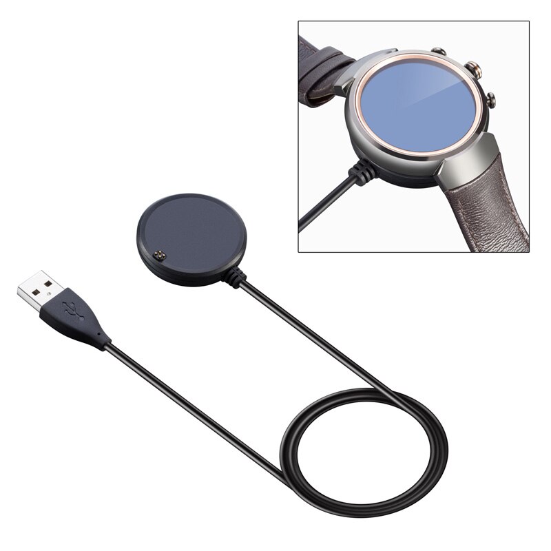 3FT USB Magnetic Charger Faster Charging Cable For ASUS ZenWatch 3 Smart Watch