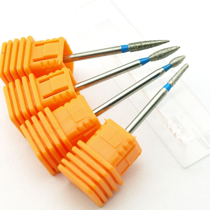 Let negl 4 type diamant neglefil bor bore fræser manicure elektrisk negle bore maskine negle tilbehør