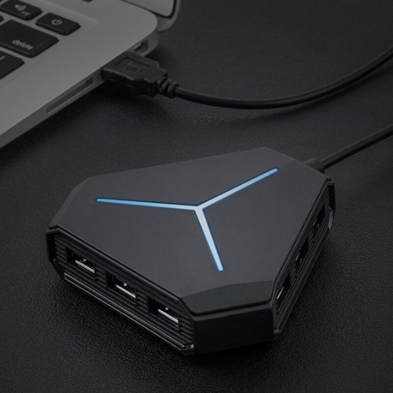 ICECOOREL Computer USB Splitter Konverter Multi-Interface Hub Set Linie USB High Speed Eine für Sechs Expander Kartenleser