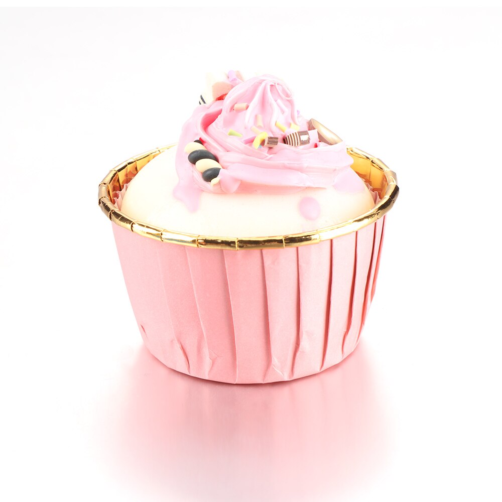 50PCS/Pack 3Colors Muffin Cupcake Liner Cake Wrappers Baking Cup Tray Case Cake Paper Cups Pastry Tools Party Supplies