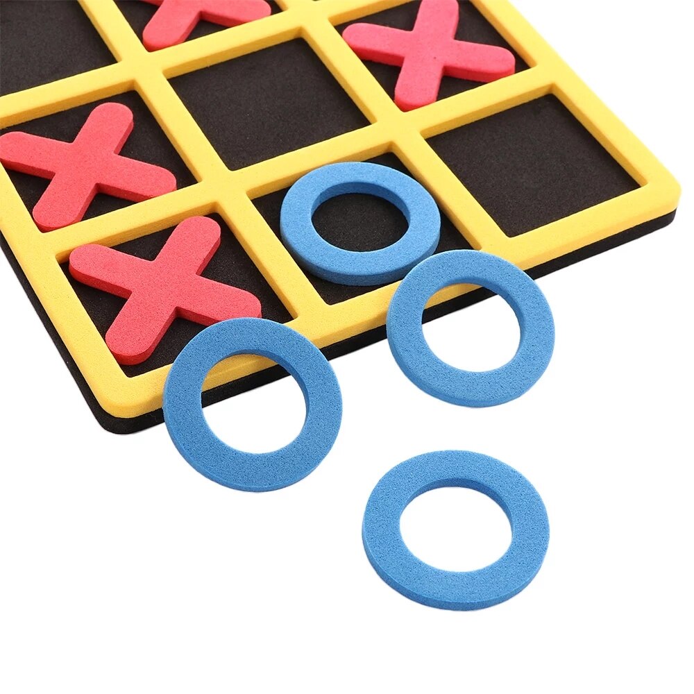 Interazione genitore-figlio tempo libero gioco da tavolo OX scacchi giocattolo educativo intellettuale per bambini regalo Puzzle 3D colorato