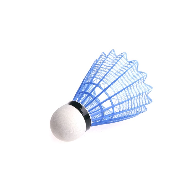 3 piezas LED brillantes para bádminton de plástico, volantes, bolas de iluminación de colores