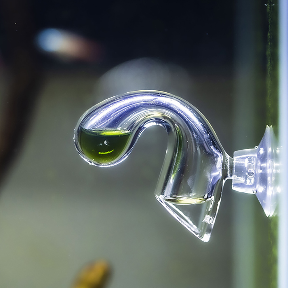 DIY Aquarium CO2 Diffuse For Fish Tank Co2 Monitor Checker Glass Liquid Tester PH Long Term Indicator Plants Grass CO2 System