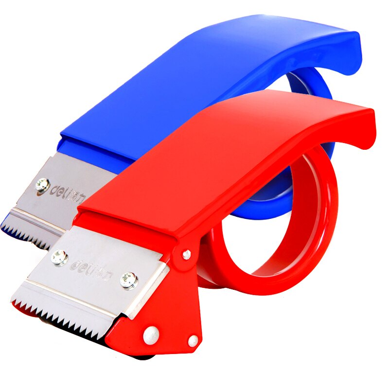 Tapeholder skæremaskine værktøj pakning tape dispenser boks forsegler tape cutter til kartonemballage og boksforsegling: Default Title