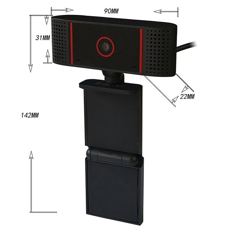 Macchina Fotografica del calcolatore, 720P libero Su discoteca USB costruito-in Microfono casa video di Lavoro in Diretta Conferenza Webcam