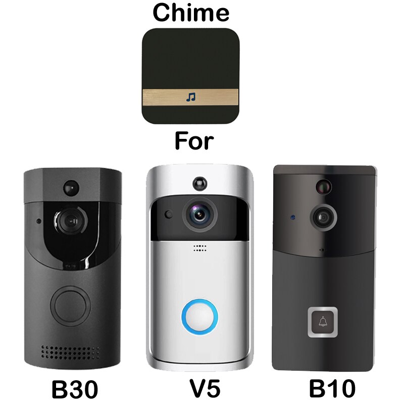 Anytek B30 B60 For EKEN V5 V6 V7 Doorbell Chime AC 110-220V Smart Indoor Door Bell Ring Wireless WiFi XSH app Chime