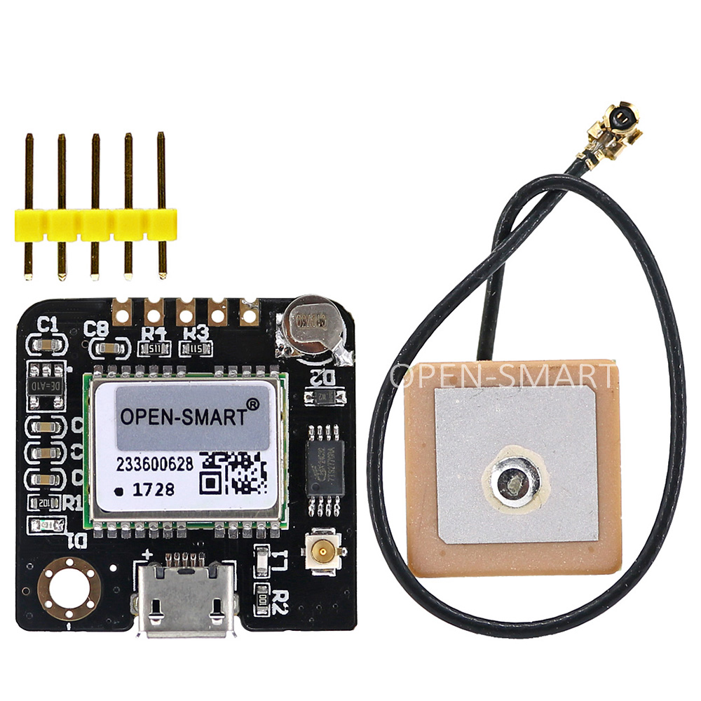 GPS Serial GPS Module Flight Control GT-U7 Module with Ceramic Antenna for DIY Handheld Positioning System for Arduino