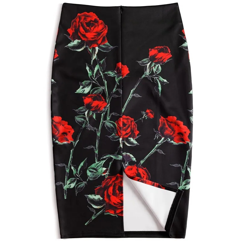 Sommernederdele kvinder højtaljet taske hofte split rosa vintage temperament nederdel til damer vild faldas mujer moda jupe femme