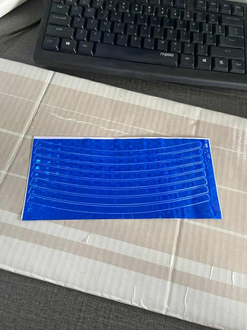 12 Stuks Fietswiel Reflecterende Buis Fiets Spaken Reflector Licht Strip Waarschuwing Tape Fiets Spoke Night Wielen Sticker: 1pcs blue