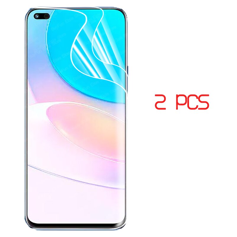 4 in 1 Hydrogel Film For Huawei nova 8i Screen Protector films for huawei nova 8i NEN-L22 6.67&quot; Protective film not glass: 2 X front Film