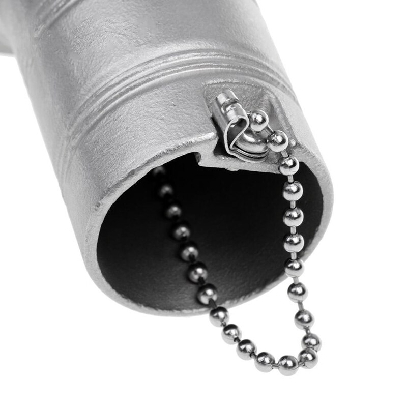 Réservoir marin de carburant de gaz de Port de remplissage/remplissage de plate-forme de bateau d'acier inoxydable de 38mm 1.5 pouces avec le chapeau principal