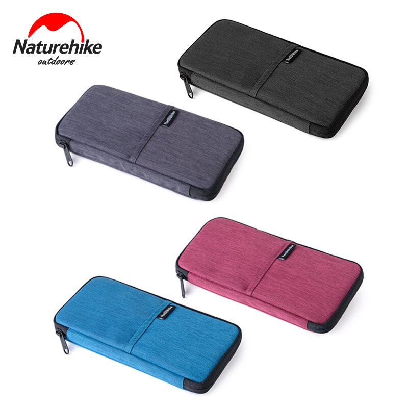 Naturehike Passport Wallet Travel Document Holder Organizer Pouch Zipper Bag passport holder