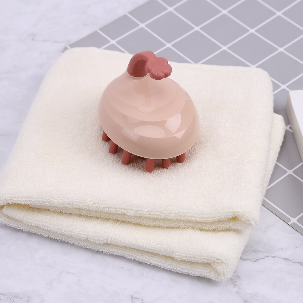 Kappers Professionele Siliconen Shampoo Hoofdhuid Massage Afslanken Borstel Draagbare Haar Wassen Kam Verhogen Bloedstroom Plastic