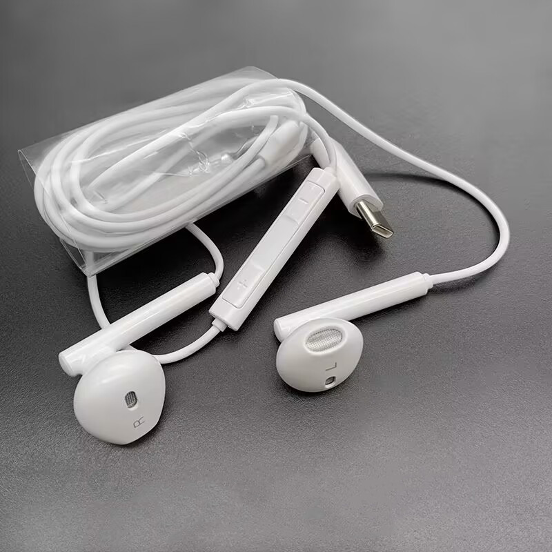 For HUAWEI Pura 70 UItra Type C Earphone CM33 With Microphone Volume Control For Mate 70 40 50 Pro X3 P50 40 30 60 Pro Nova 11: Default Title