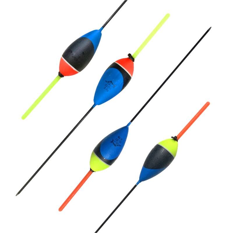 Orjd fiske flöte 2.5g 19cm flottadores pesca bobber fiske flöten fiske tillbehör tackle boj gloats fiske bobber: Blå