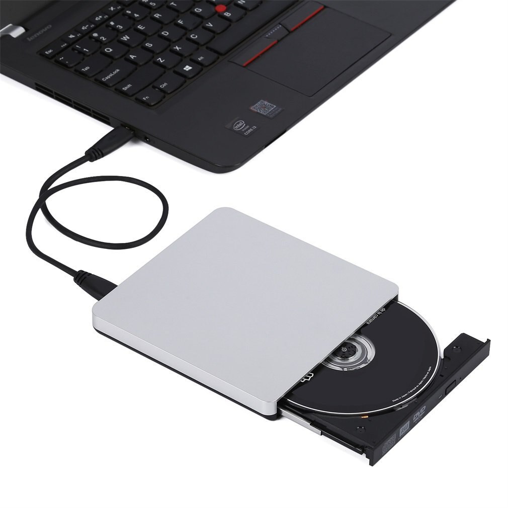 Practical External Hard Drive Box Usb3.0 Portable External Interface Hard Odd Hdd Drive Box Sata Disc Silver
