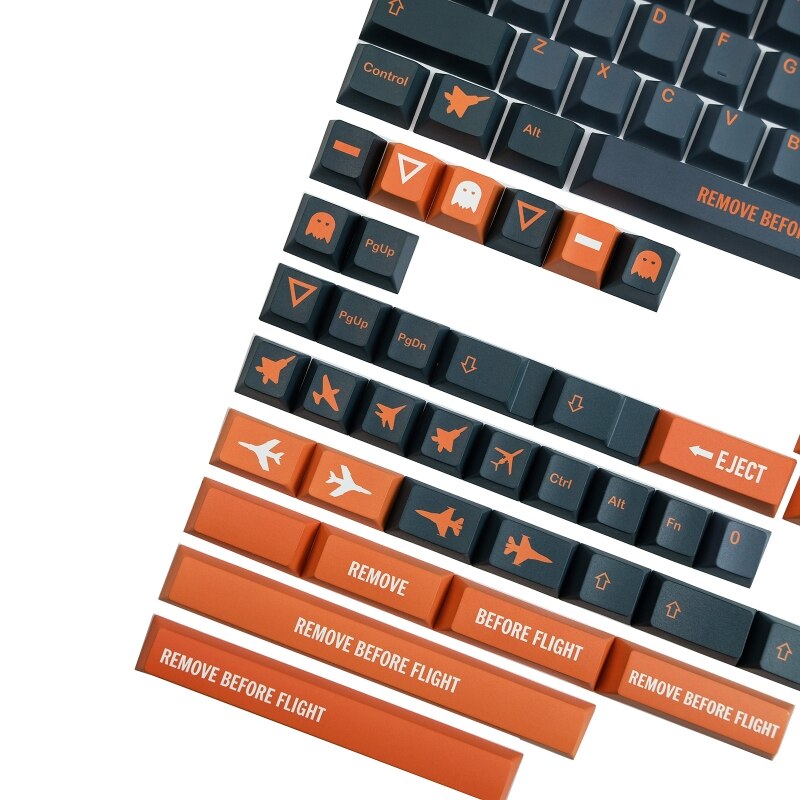 Touches De Clavier PBT Profil Original – Impression Latérale Légendes Chusen – Pour Claviers Mécaniques 60% 68%