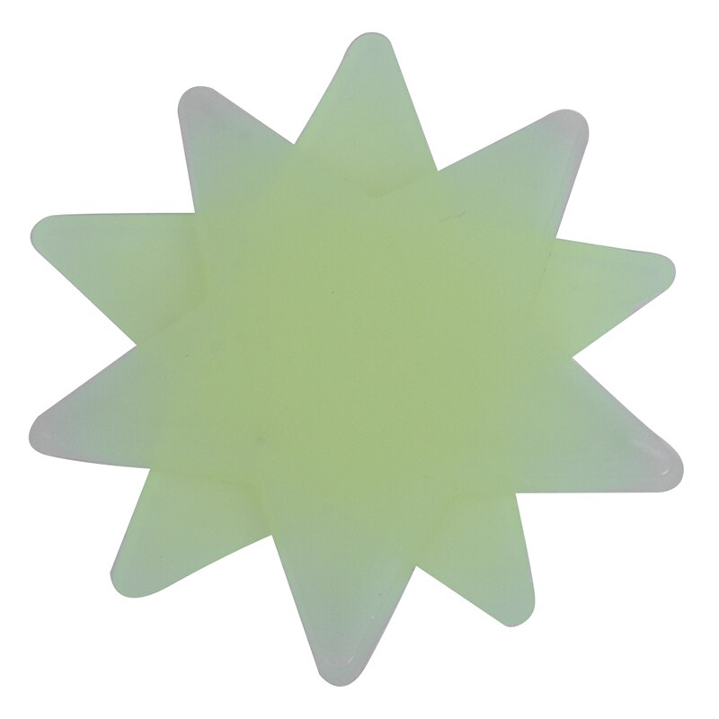 35 x ministjerner phosphorescerende wallstickers fluorescerende glød moskus phosphorescerende lys nat