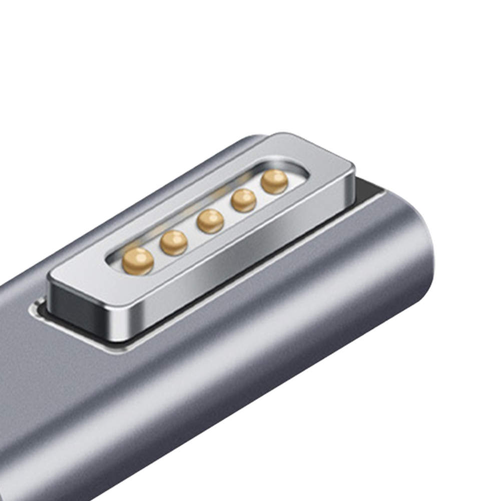 PD-Schnellladekonverter, Stromanschluss, Typ C, magnetischer USB-PD-Adapter für Apfel Magsafe 2, MacBook Profi-Steckerkonverter