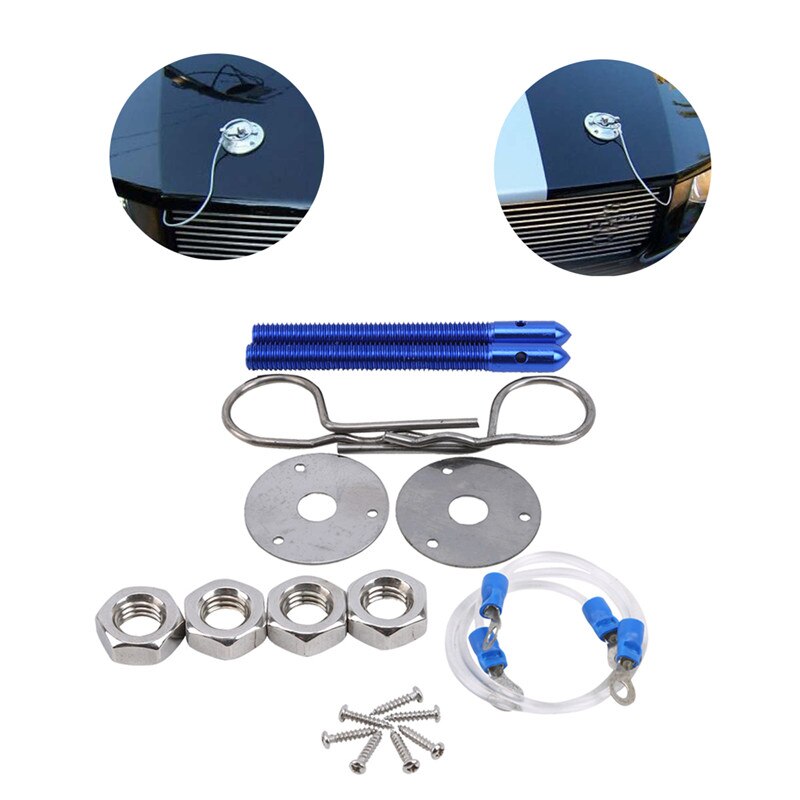 Universal Racing Car Hood Pin Motorkap Klink Kit A... Grandado