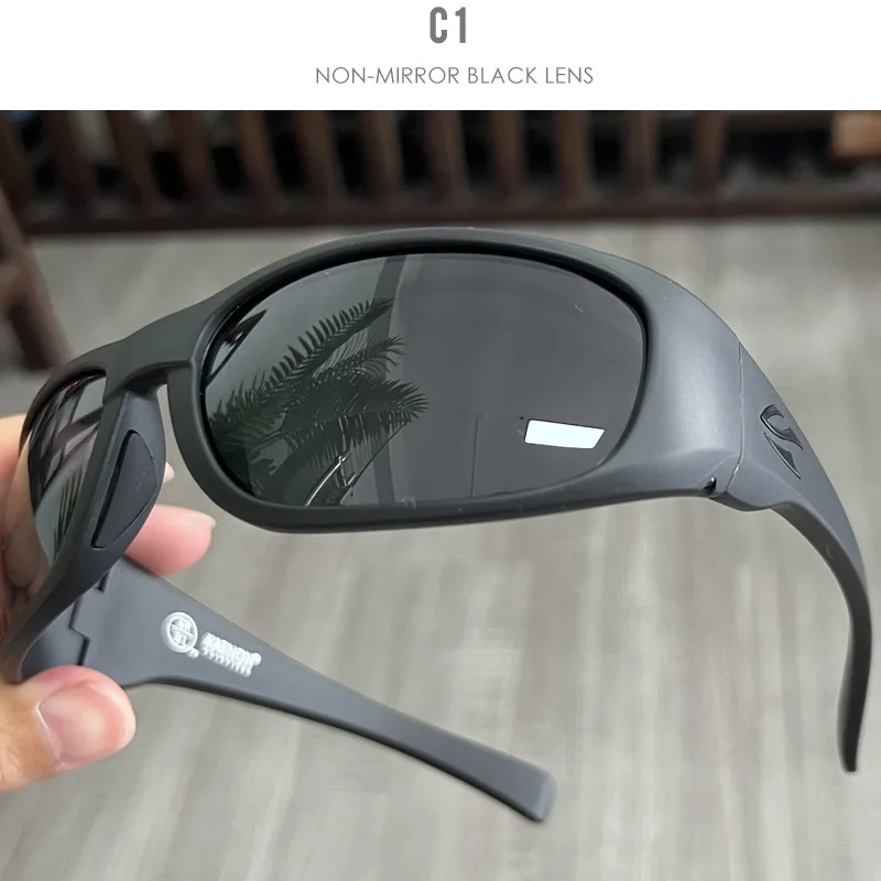 KAENON Klay Polarized Sunglasses for Men Outdoor Classic Casual Glasses TR90 Frame Sports Fishing Driving Eyewear: other / green