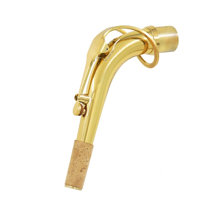 Coude En Laiton Pour Saxophone Alto - Accessoire Compact 2.45 Cm, Doré, 116 G - Améliore Le Son Et La Portabilité