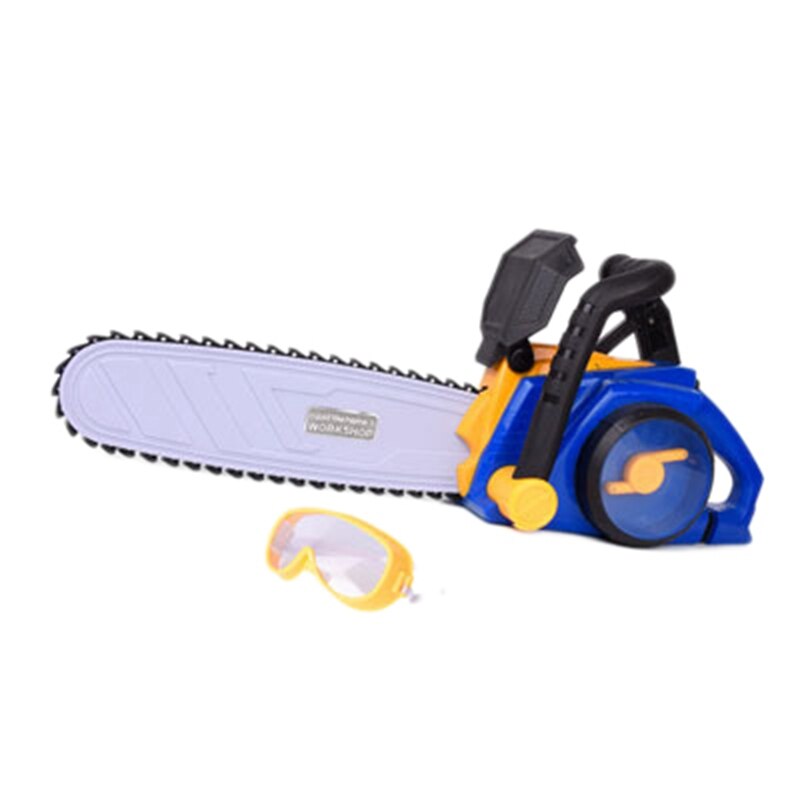 Modello elettrico Motosega Strumento Giocattolo Chainsaw Macchina di Simulazione Dei Bambini Del Capretto Giocattolo: Default Title