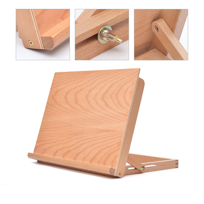 Wooden drawing board easel / drawing sketching stand / children drawing stand drawing board stand art supplies