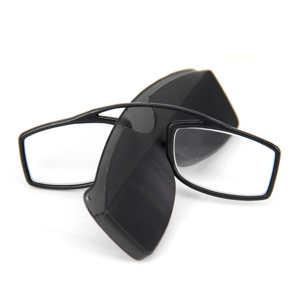 NONOR Mini lunettes de lecture collantes pince-nez sur lunettes presbytes loupe lunettes presbytes pour hommes femmes noir avec étui