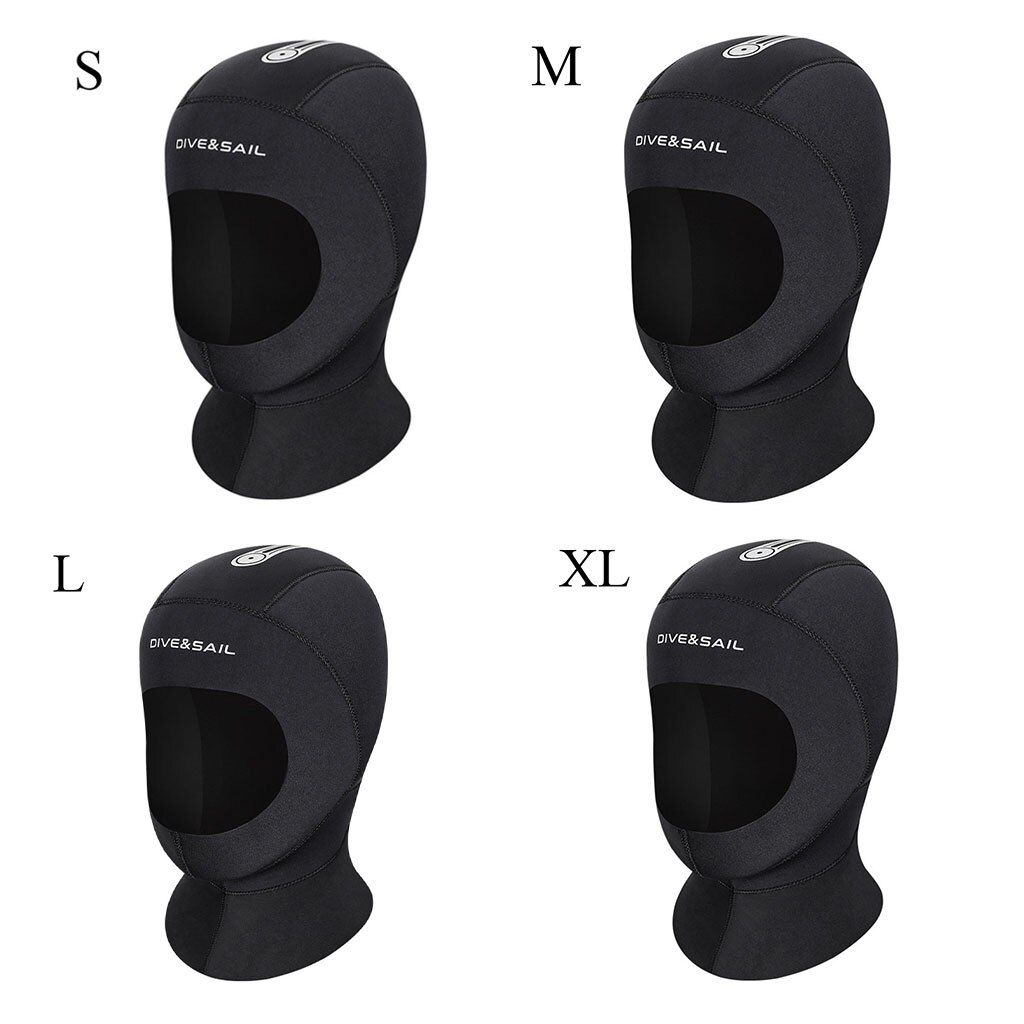 3Mm Neopreen Duiken Kap Volwassen Winter Snorkel Wetsuit Warme Hoed Hoofd Cover Scuba Hoodies Voor Mannen Vrouwen