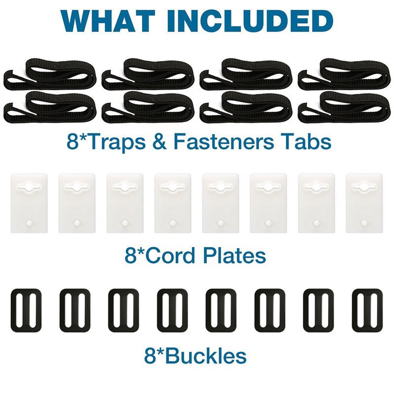 Pool Cover Roller Attachment Straps Kit Universal Pool Nylon Strapping for Swimming Pool Solar Cover Reel Accessories