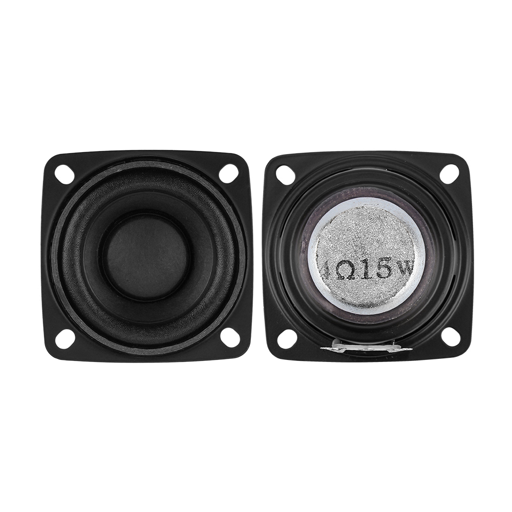 AIYIMA 2Pcs 2 Inch Full Range Speaker Driver 4 Ohm Radio Sound Versterker Luidspreker 10W 15W 20W DIY HIFI Bluetooth Speaker: 4 Ohm 15 W Speaker